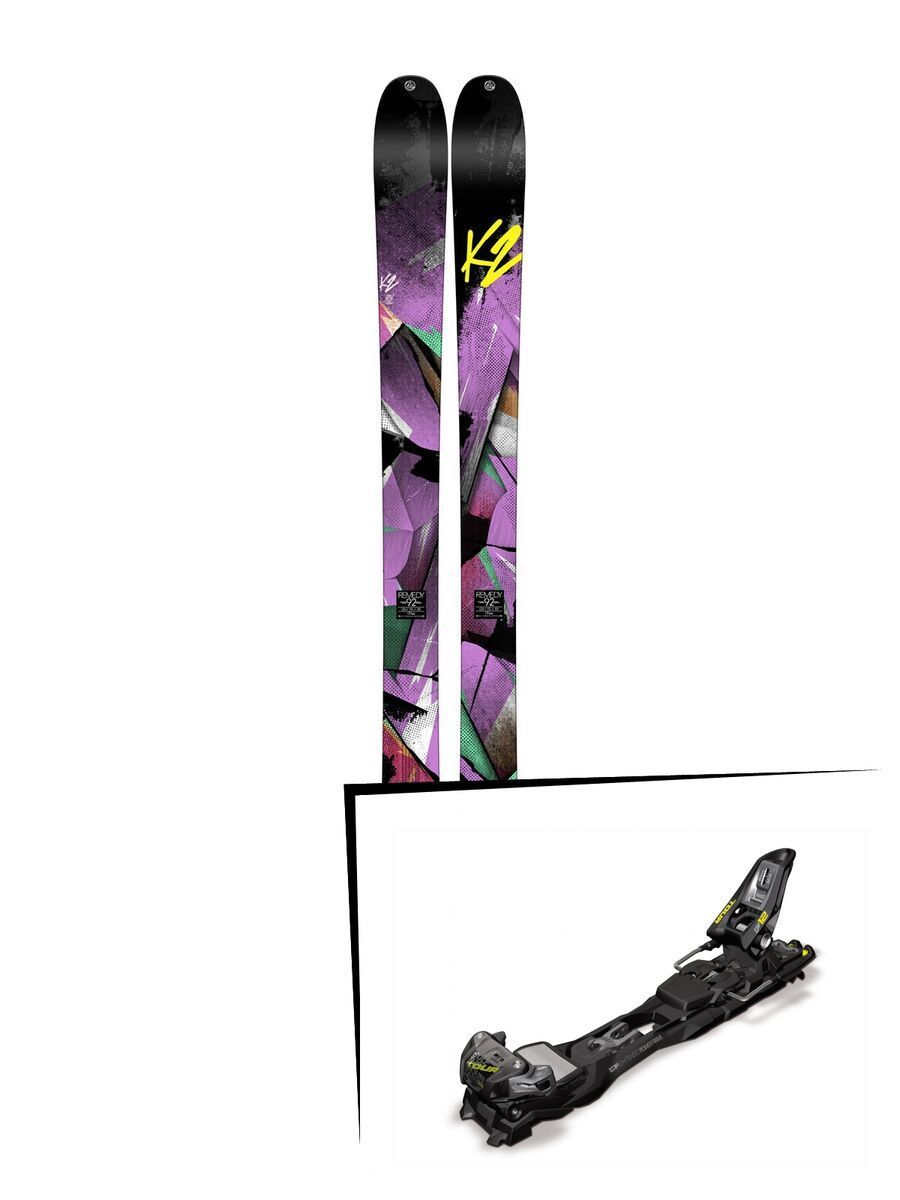 K2 SKI Set: Remedy 92 2015 + Marker F12 Tour EPF - Bild 1