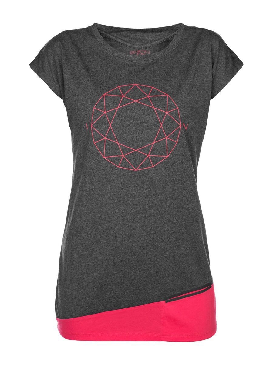 ION Tee SS Cyclone, anthracite melange - Bild 1