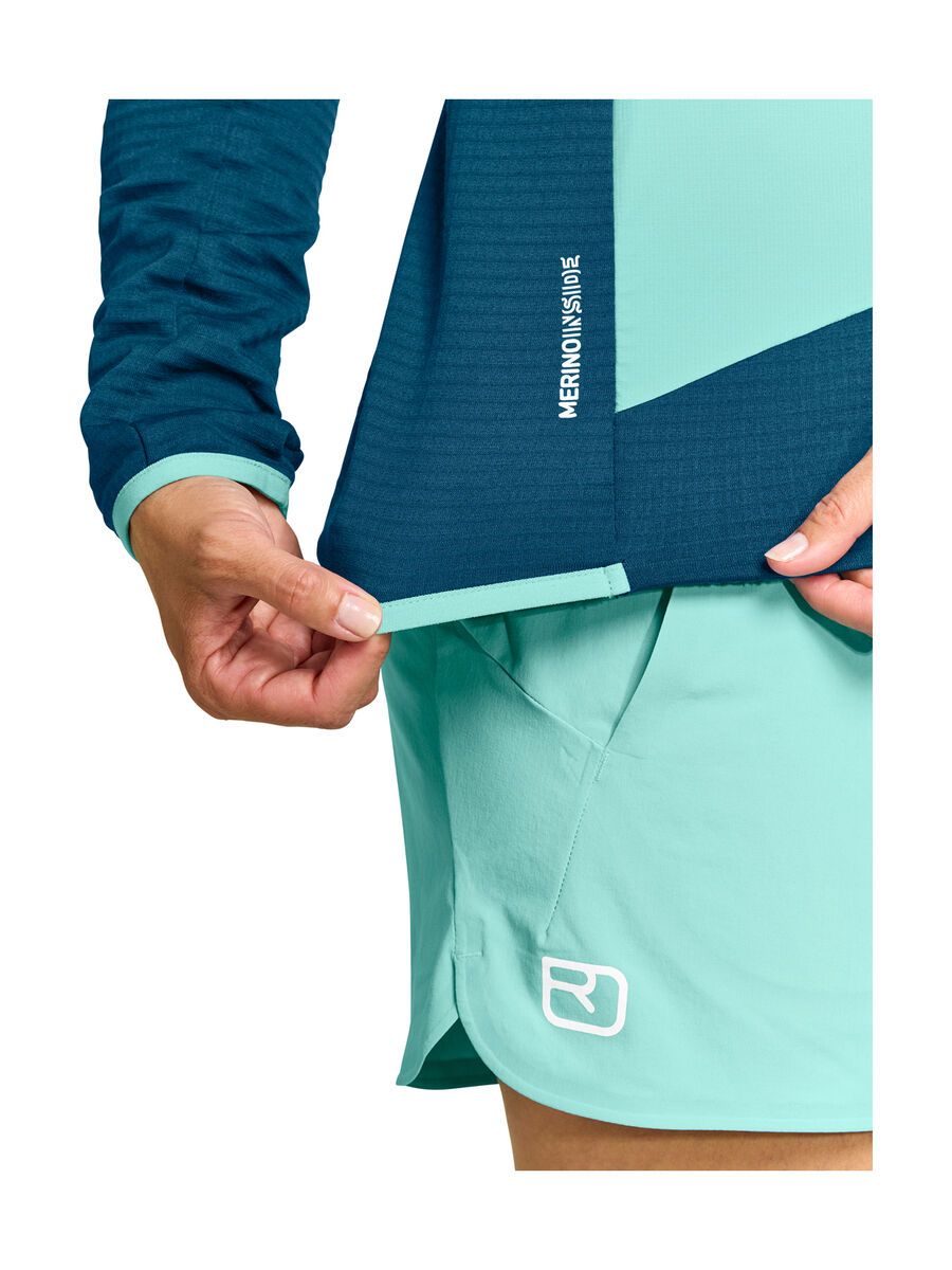 Ortovox Ladiz Hybrid Jacket W, petrol blue - Bild 3