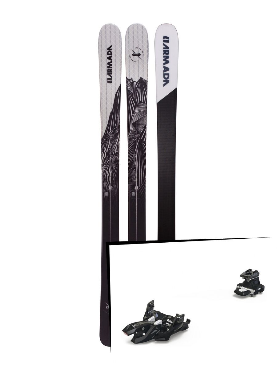Set: Armada Invictus 99 Ti 2019 + Marker Alpinist 12 black/titanium - Bild 1