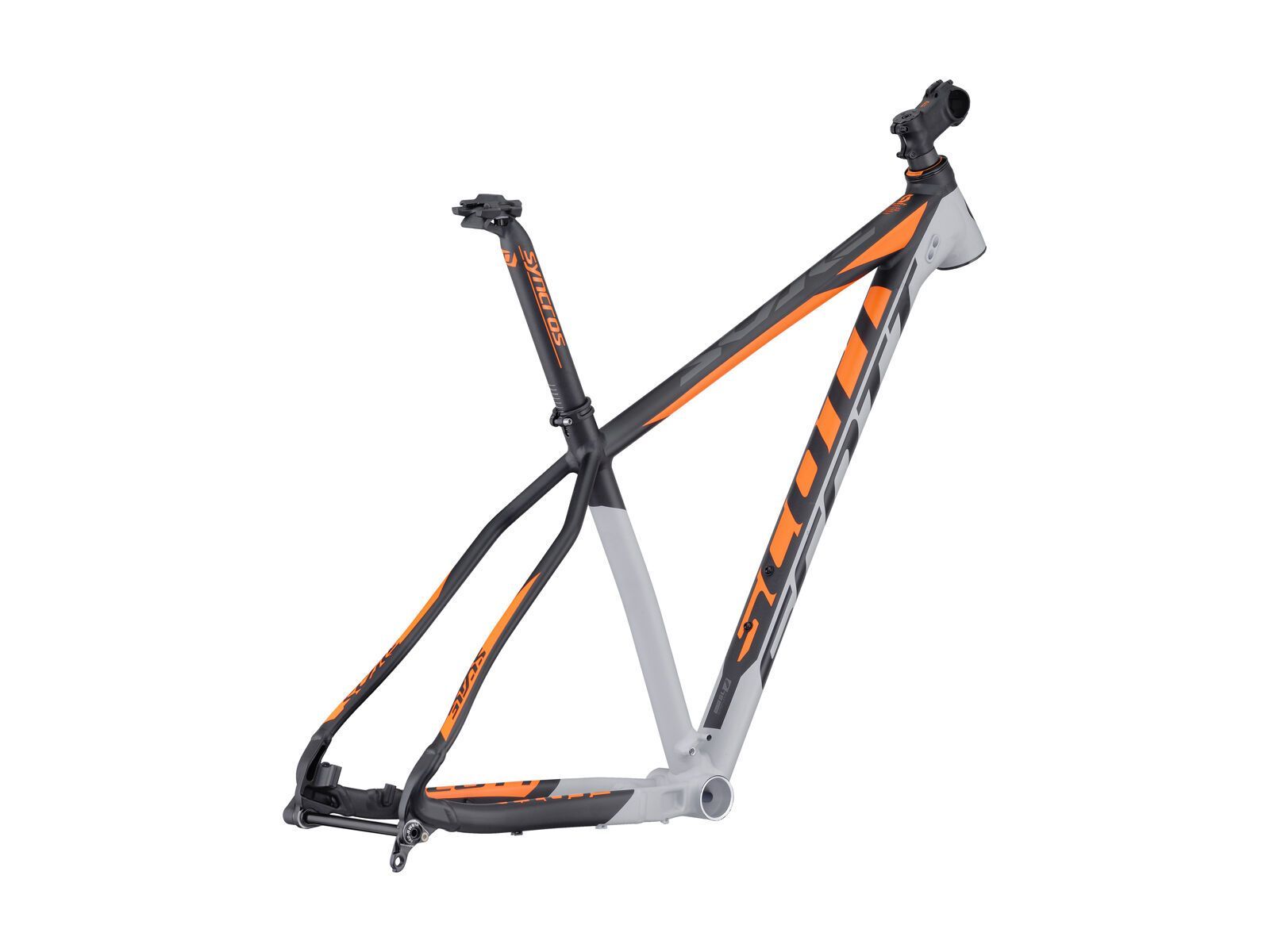 Scott Scale 710 Plus Rahmen, grey/black/orange - Bild 1