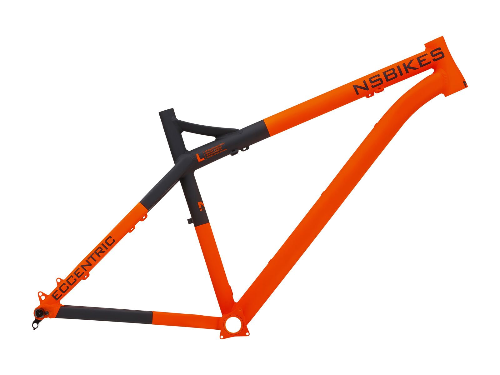 NS Bikes Eccentric Alu Frame, fluo orange - Bild 1