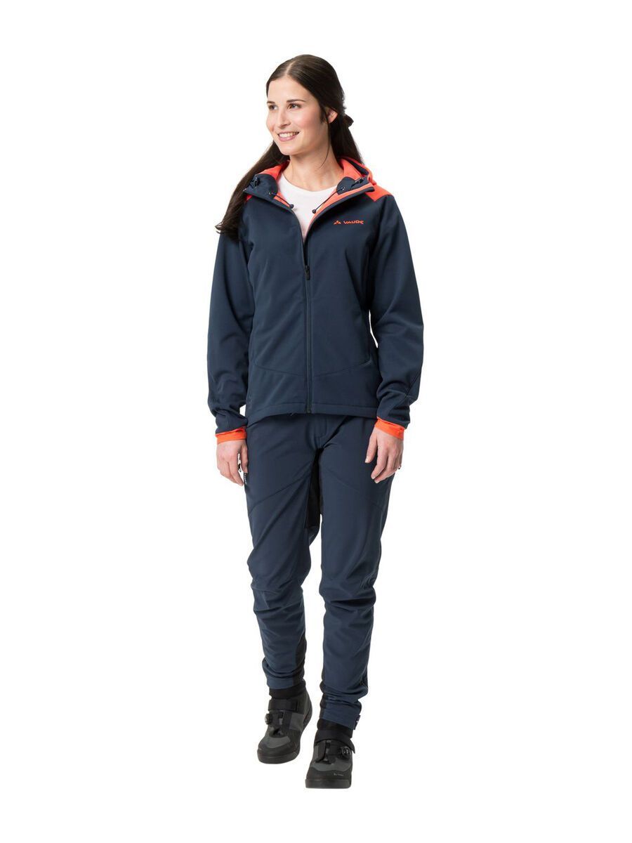 Vaude Women's Qimsa Softshell Jacket, dark sea uni - Bild 6