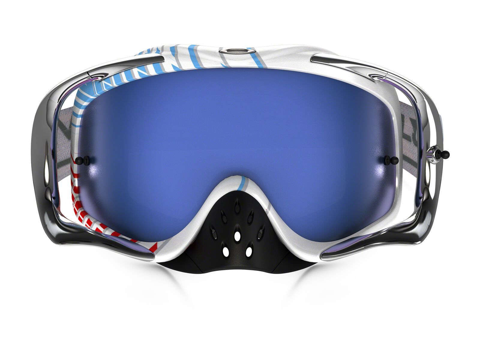 Oakley Crowbar MX, high octane red white blue/Lens: black ice iridium - Bild 2