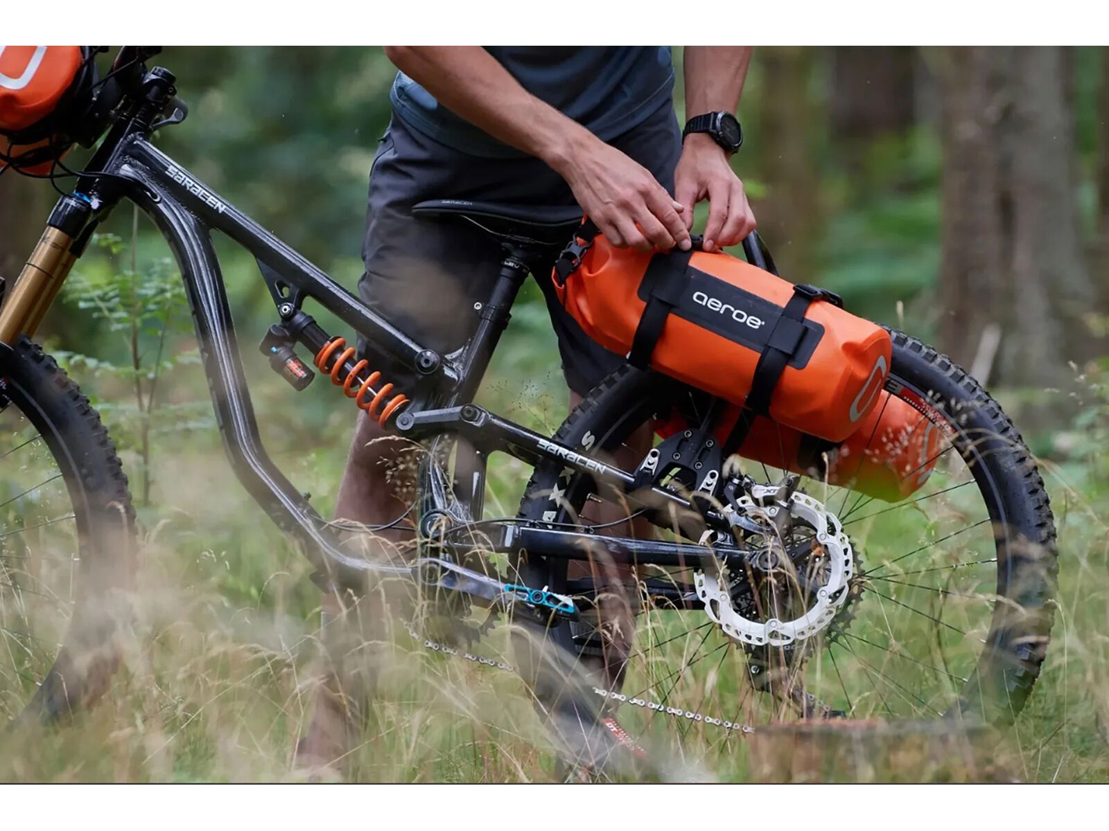 Aeroe 8L Heavy Duty Dry Bag, orange - Bild 8