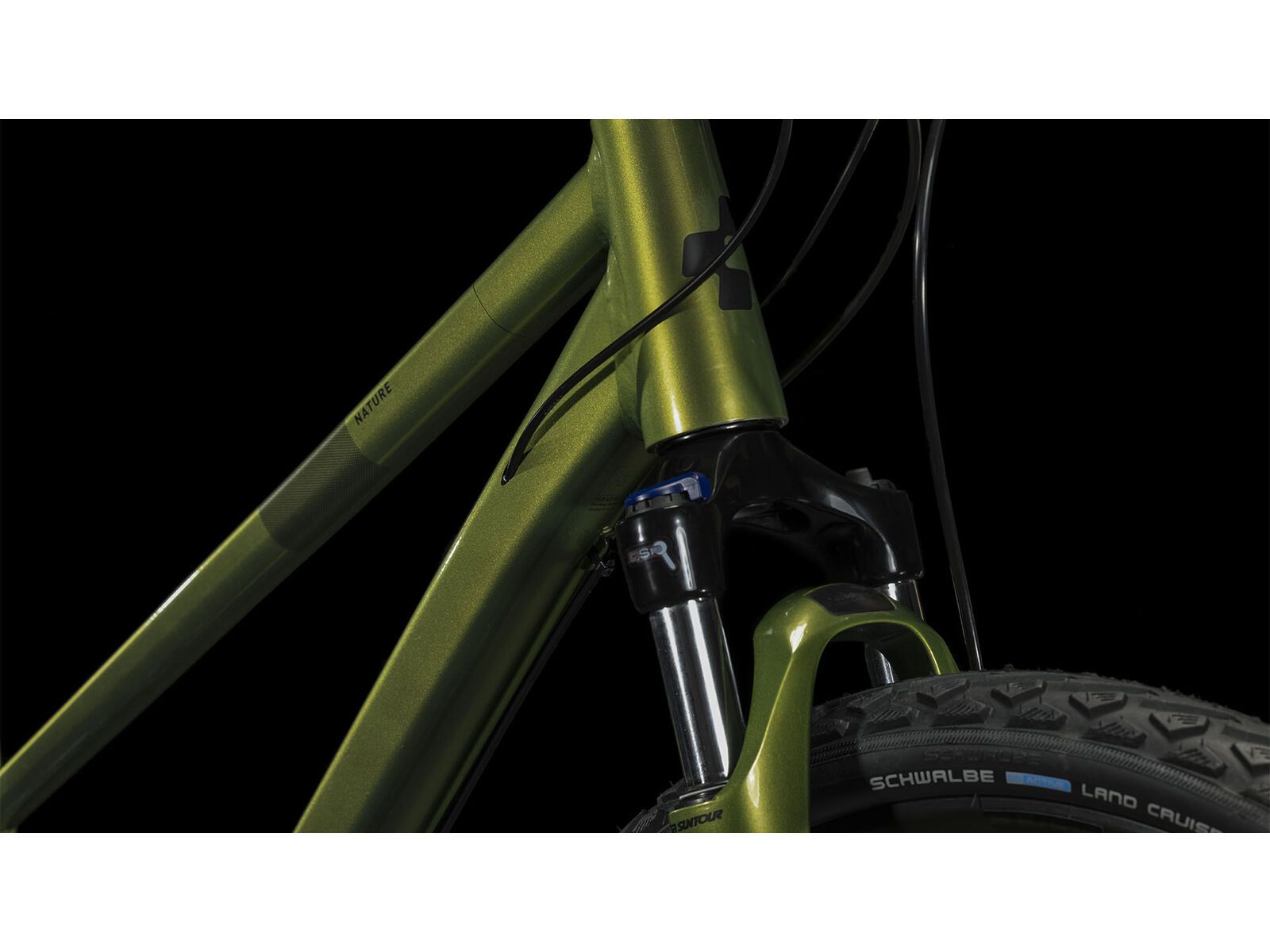 Cube Nature Trapeze, shinymoss´n´black - Bild 5