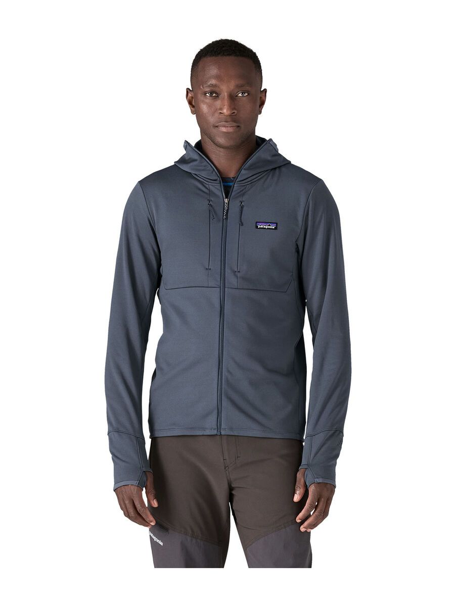 Patagonia Men's R1 Thermal Full-Zip Hoody, smolder blue - Bild 2