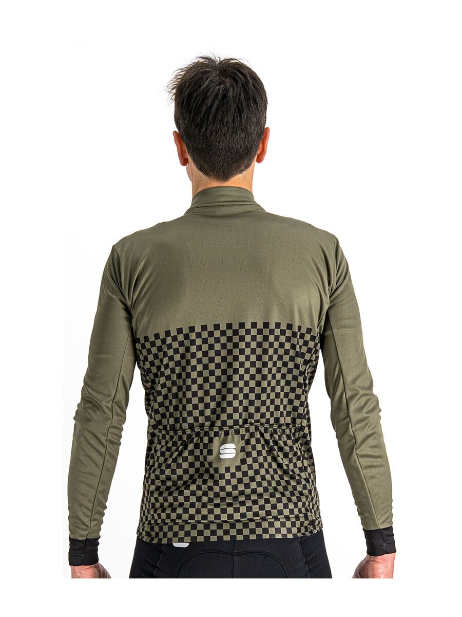 Sportful Checkmate Thermal Jersey, beetle black - Bild 2