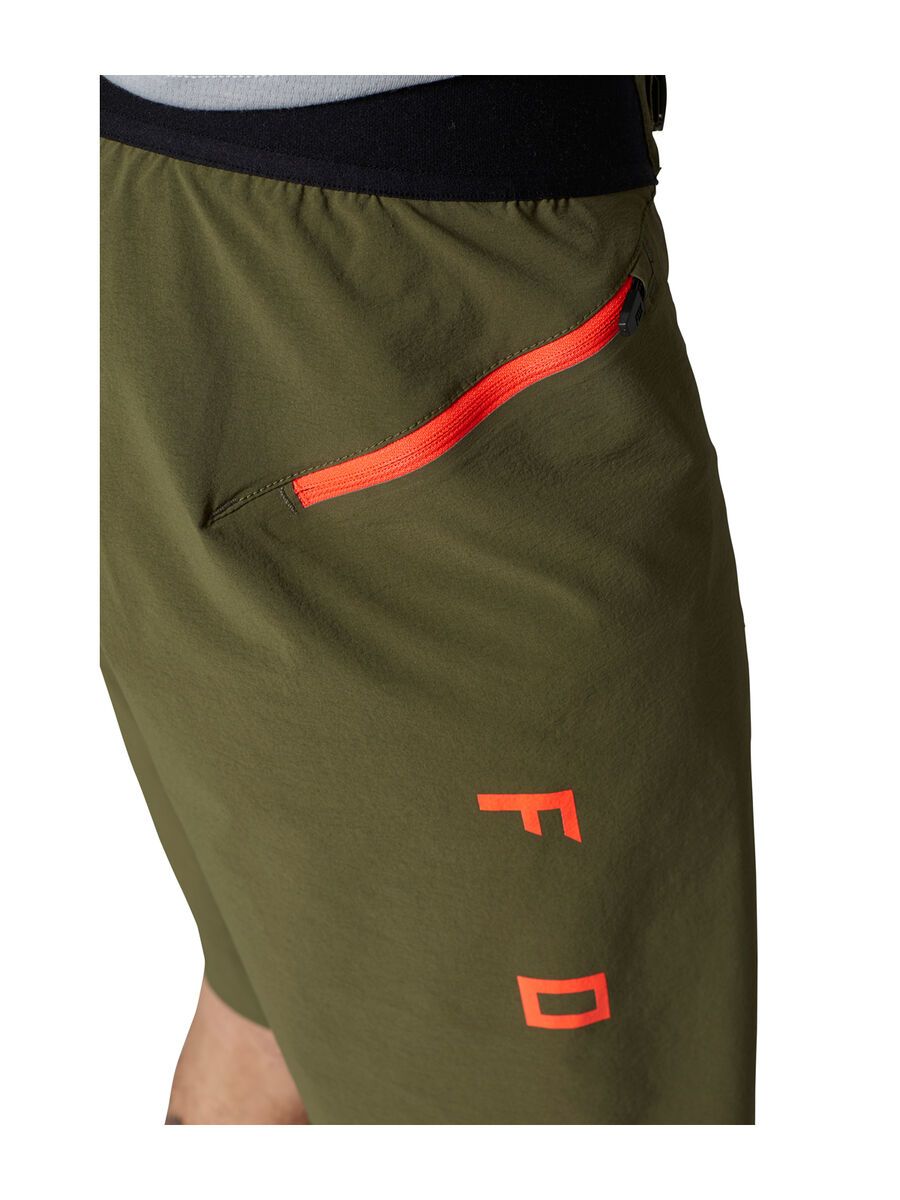 Fox Flexair Short No Liner, olive green - Bild 6