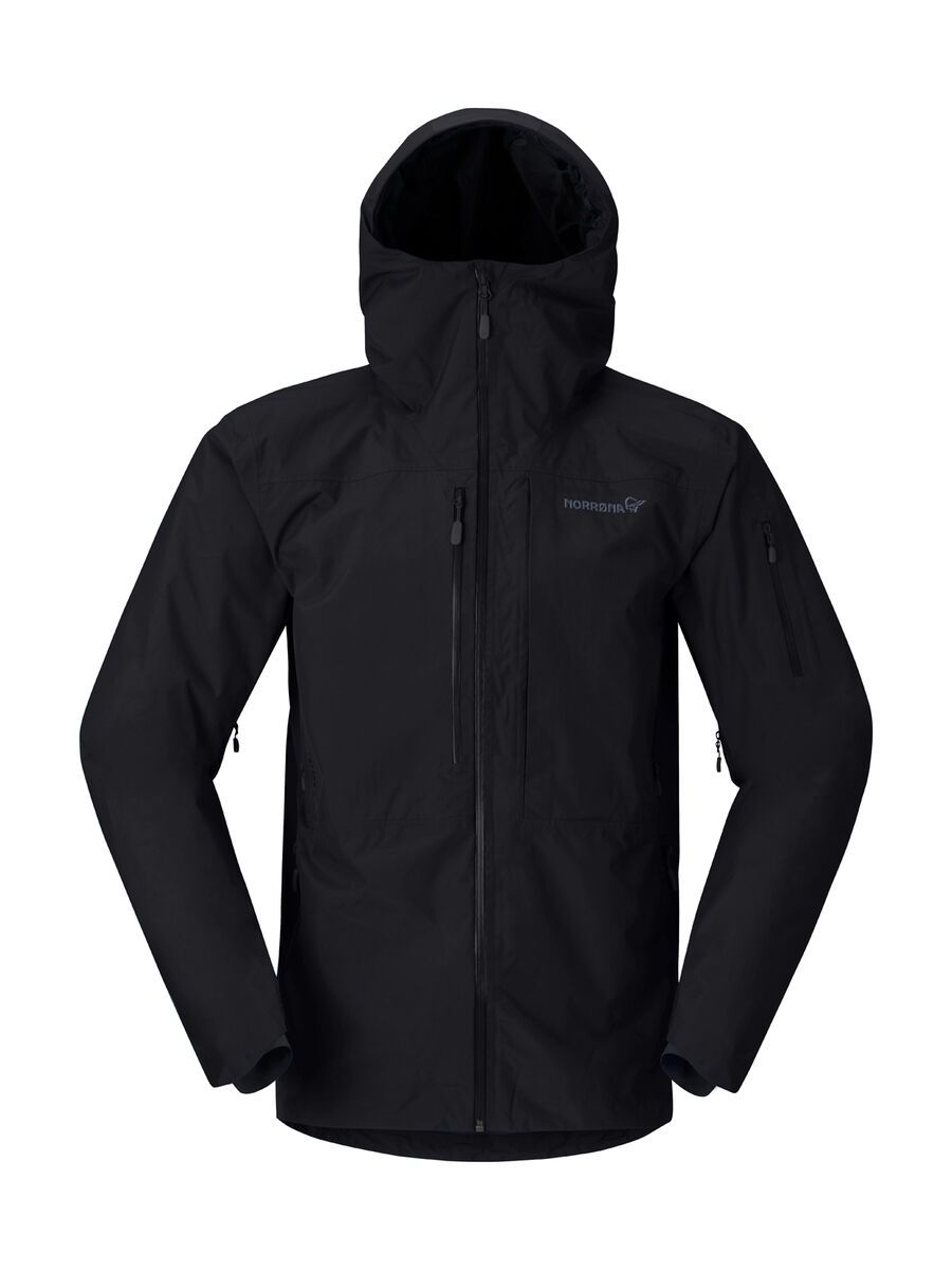 Norrona lofoten Gore-Tex insulated Jacket M's, caviar black - Bild 1