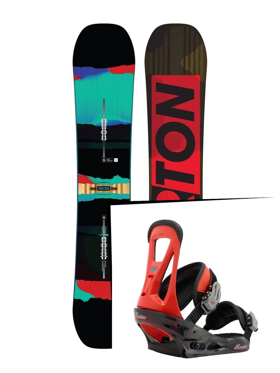 Set: Burton Process Flying V 2016 +  Freestyle (1712769S) - Bild 1
