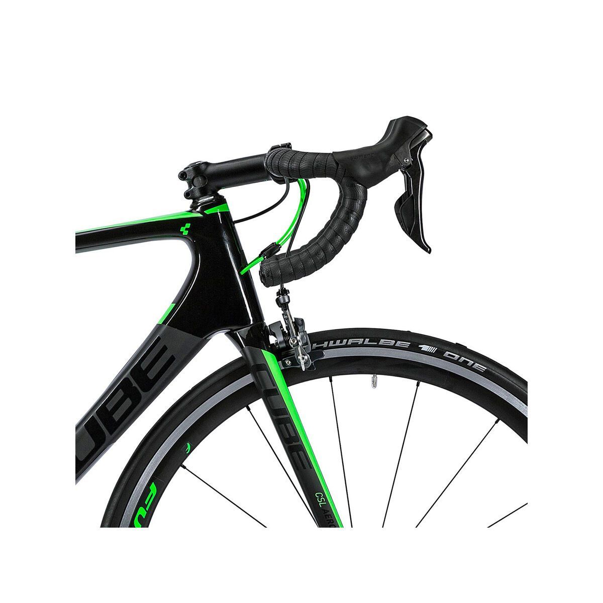 Cube Litening C:62, carbon´n´green - Bild 5