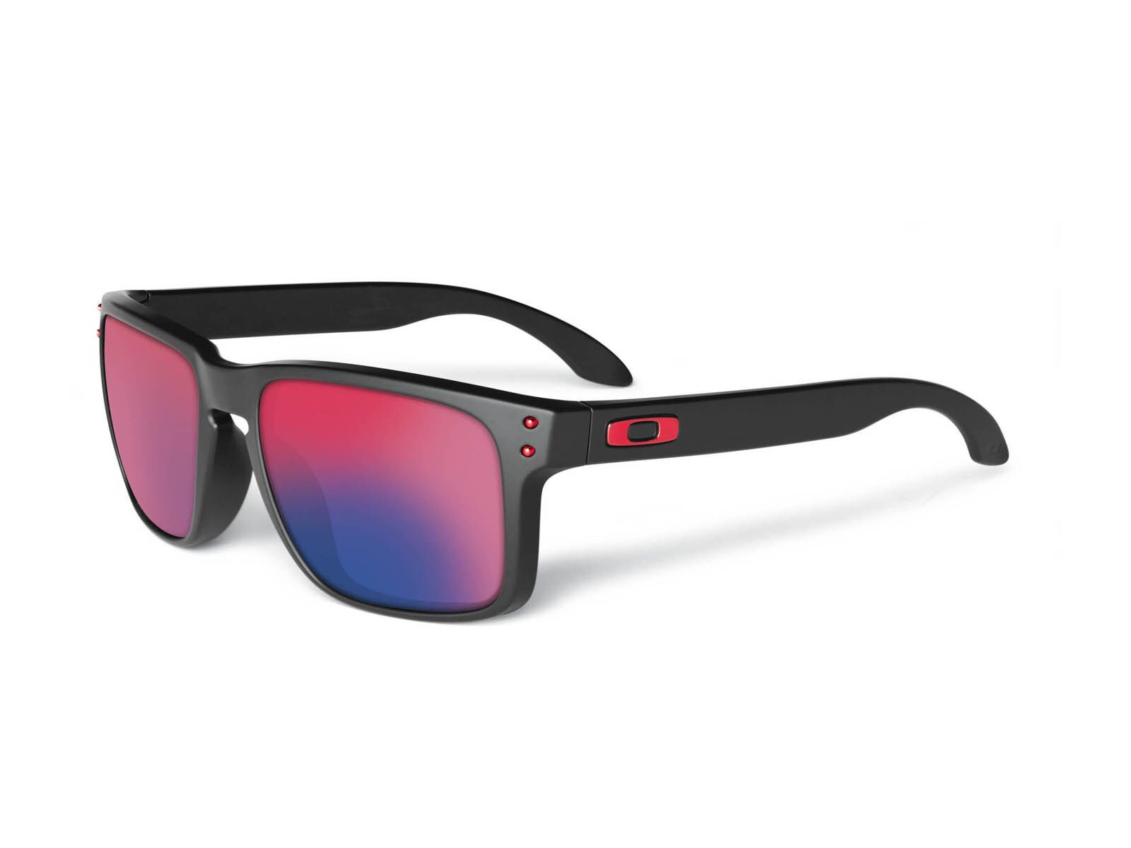 Oakley Holbrook, matte black/Lens: positive red iridium - Bild 1