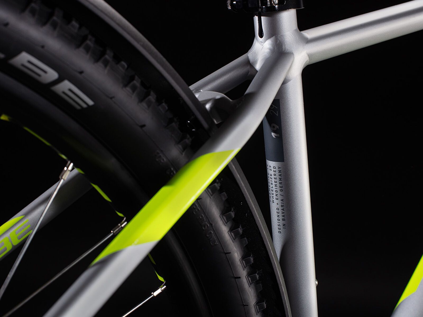 Cube Aim Allroad 27.5, silver´n´flashyellow - Bild 5