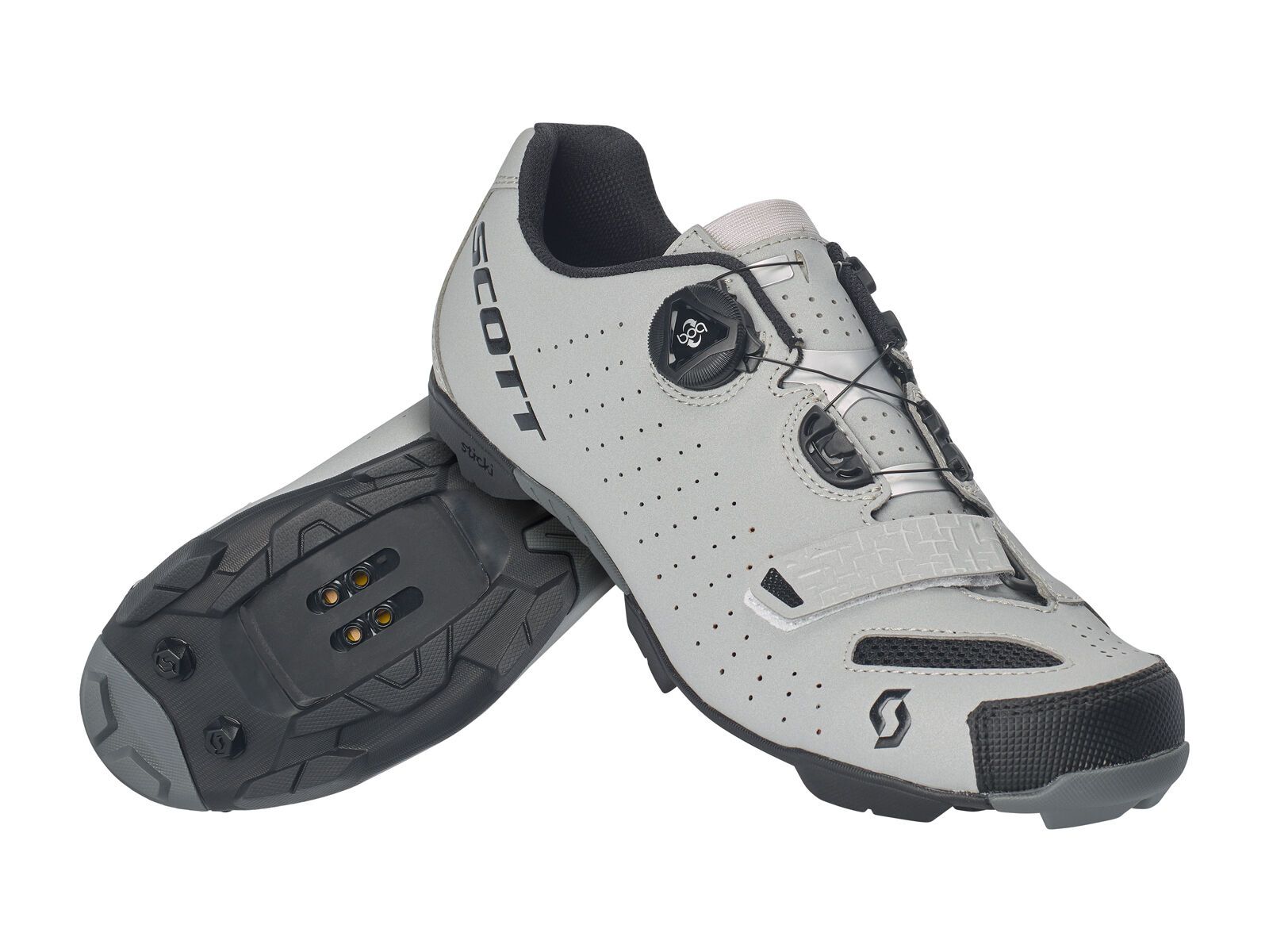 Scott MTB Comp Boa Reflective Shoe, reflective black - Bild 2