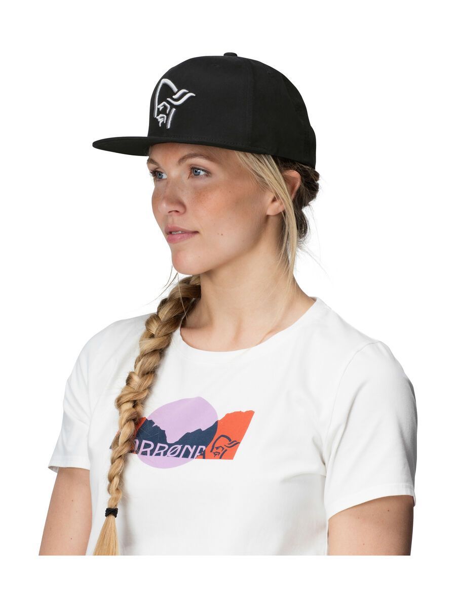 Norrona /29 Snap back Cap, caviar - Bild 2
