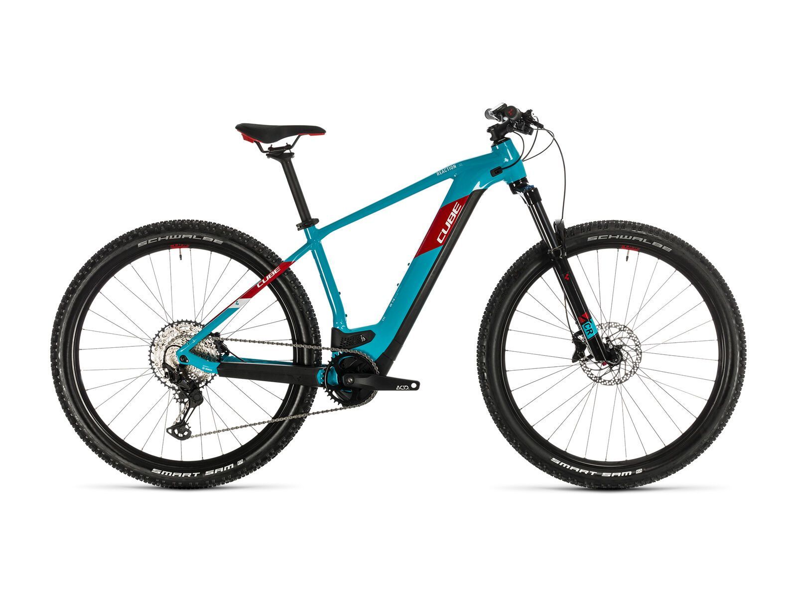 Cube Reaction Hybrid EXC 625 29, petrol´n´red - Bild 1