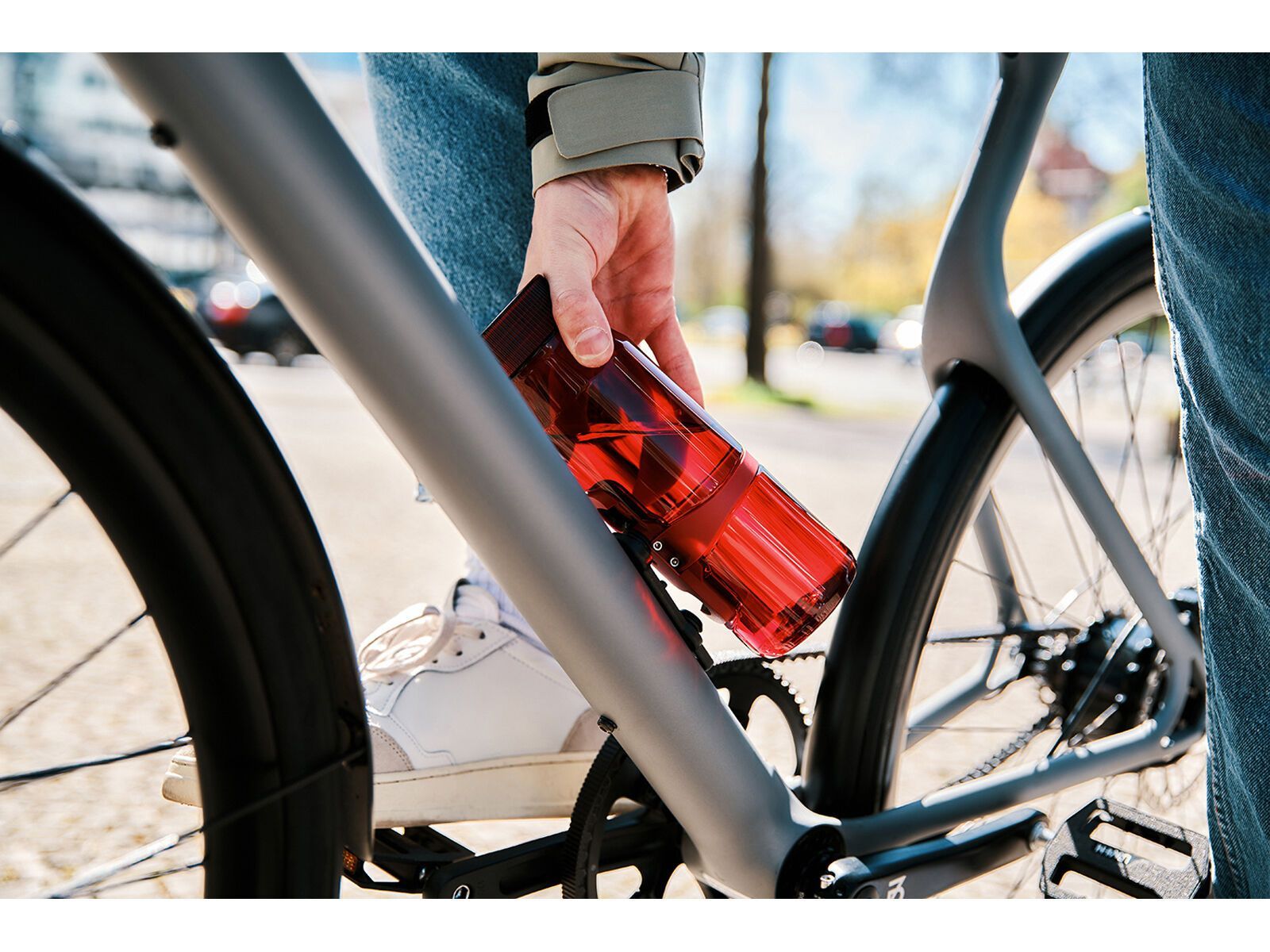 Fidlock Twist Bottle 700 Life + Bike Base, trans. dark red - Bild 18