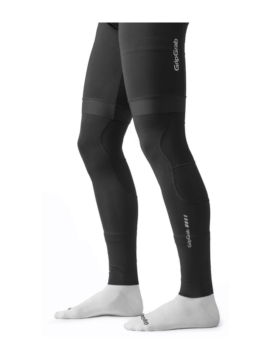 GripGrab AquaRepel 2 Water-Resistant Leg Warmers, black - Bild 2