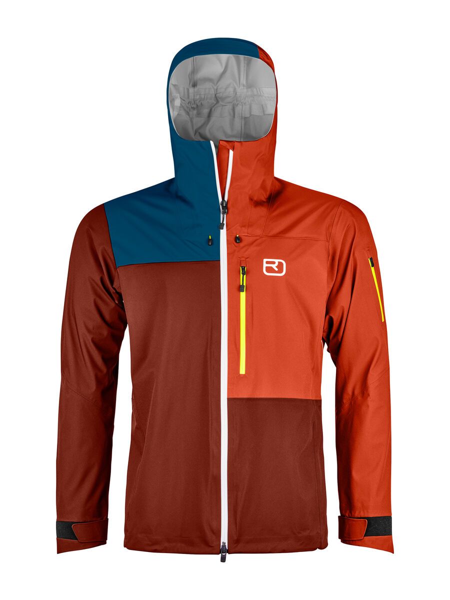 Ortovox 3L Ortler Jacket M, clay orange - Bild 1