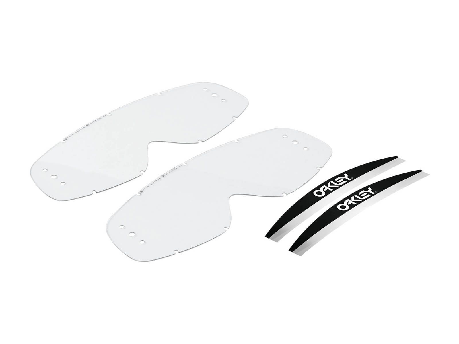 Oakley O Frame MX Roll-Off Replacement Lens, clear - Bild 1