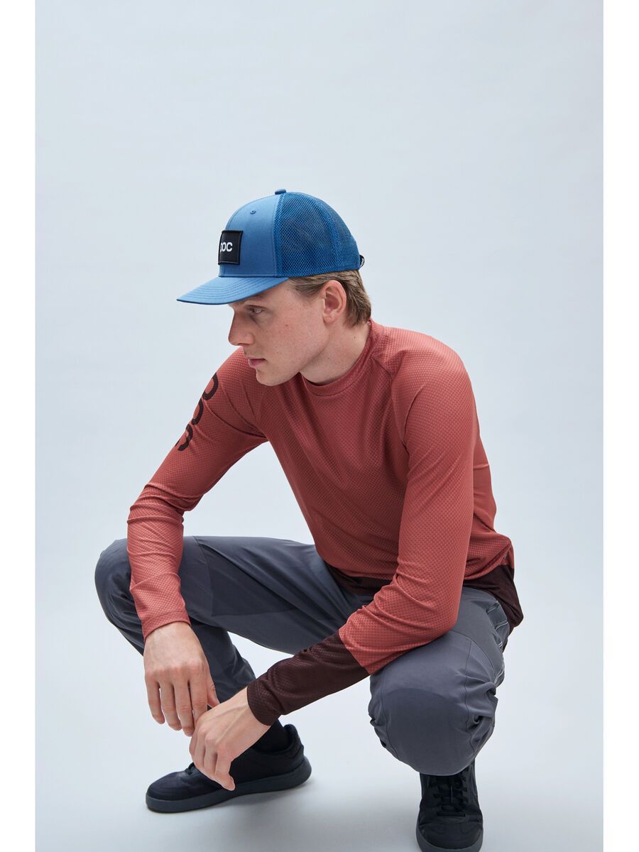 POC MTB Pure LS Jersey, himalayan salt/axinite brown - Bild 6