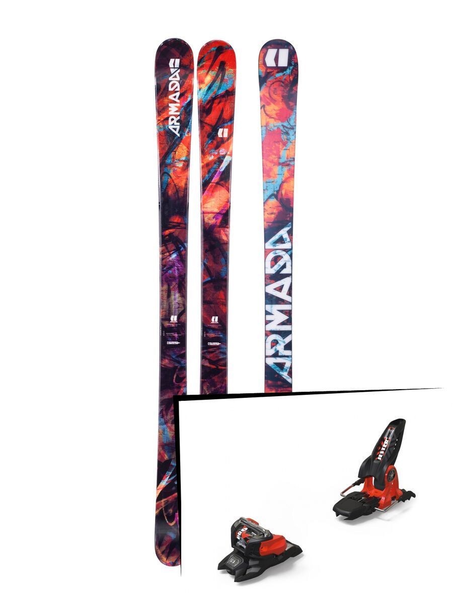 Set: Armada Arv 84 2018 + Marker Jester 18 Pro ID black/flo-red - Bild 1