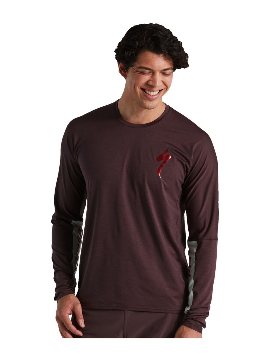 Specialized Trail Air Longsleeve Jersey, cast umber - Bild 1