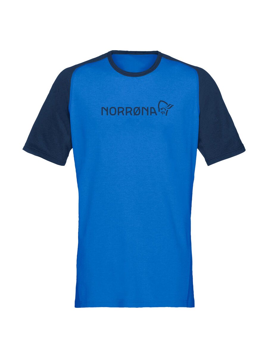 Norrona fjørå equaliser lightweight T-Shirt M's, olympian blue/indigo night - Bild 1