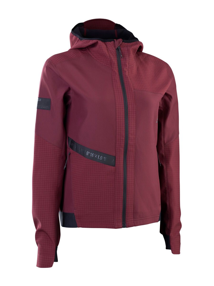ION Bike Jacket Shelter 2L Softshell Women, purple-red - Bild 1