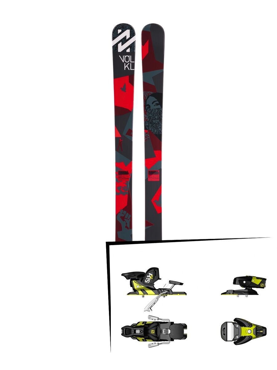 Völkl Set: Revolt 2016 + Salomon STH2 WTR 13 - Bild 1