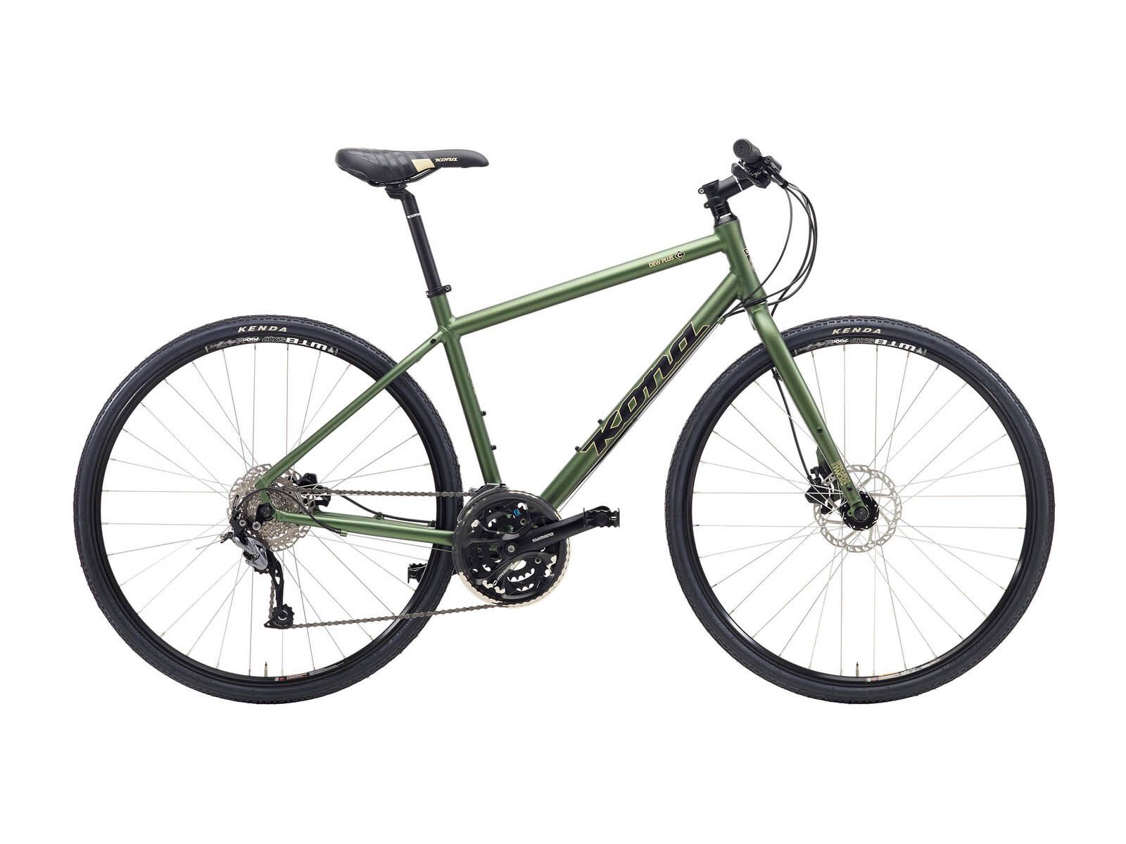 Kona Dew Plus, Matt Olive w/Black Gumwall