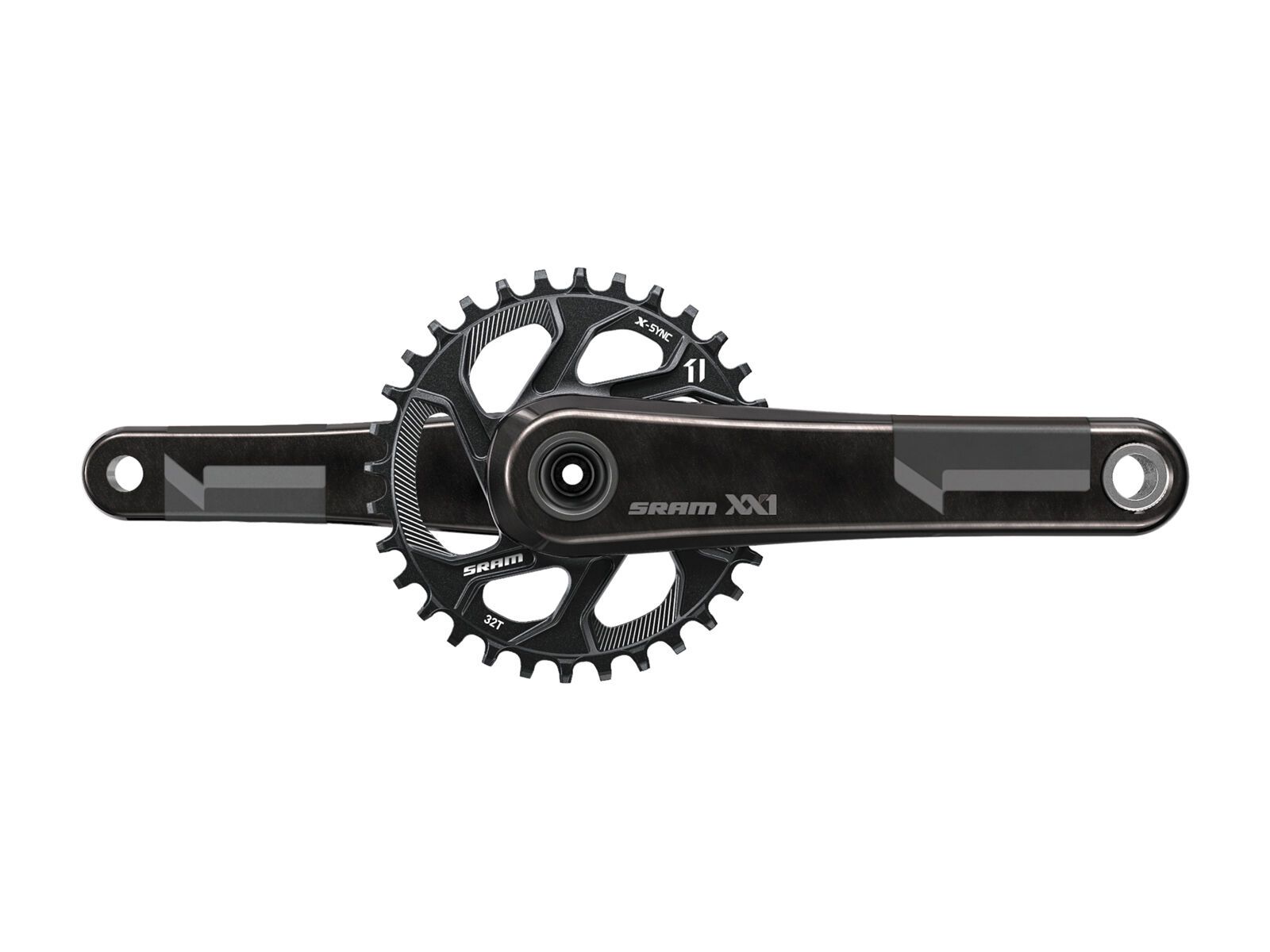 SRAM XX1 X-Sync Kurbel - BB30, DM, 32 Z, schwarz - Bild 1