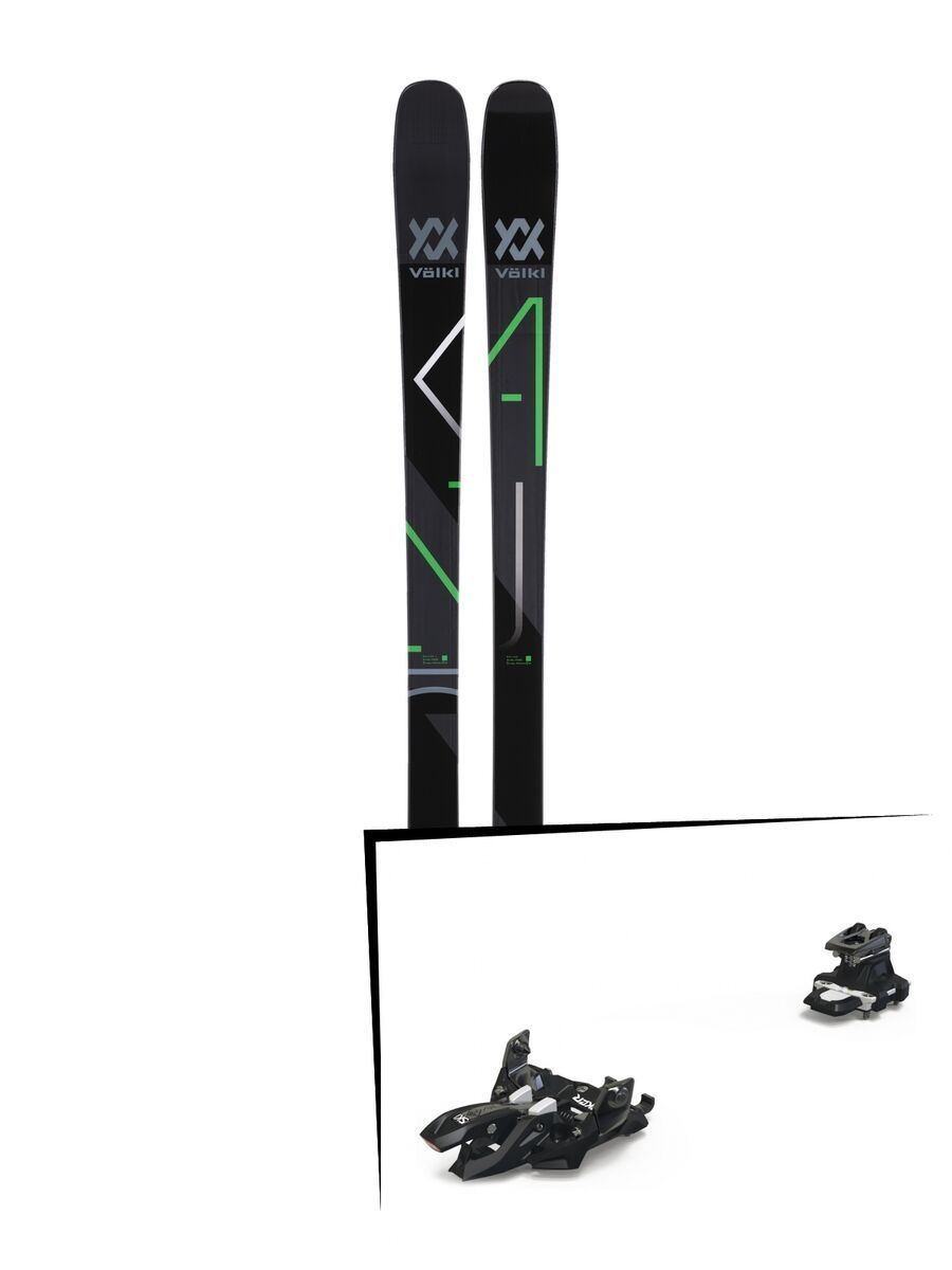 Set: Völkl Kanjo 2018 + Marker Alpinist 12 black/titanium - Bild 1