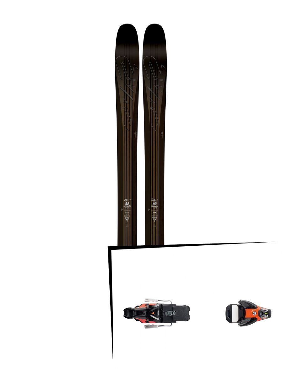 K2 SKI Set: Pinnacle 118 2016 + Salomon STH2 WTR 16 - Bild 1