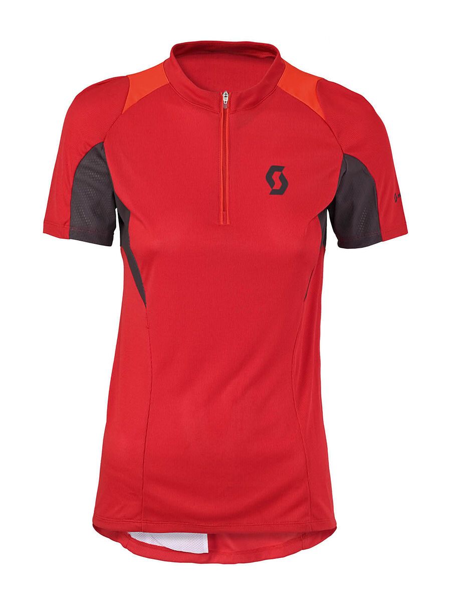 Scott Womens Sky 10 s/sl Shirt, red/orange - Bild 1
