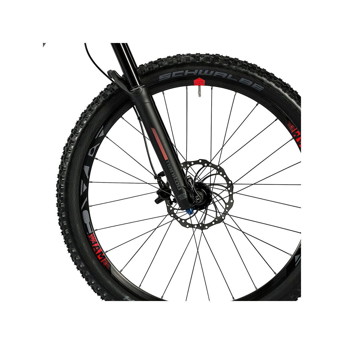 Cube Stereo Hybrid 140 HPA Pro 400 27.5, black´n´flashred - Bild 2