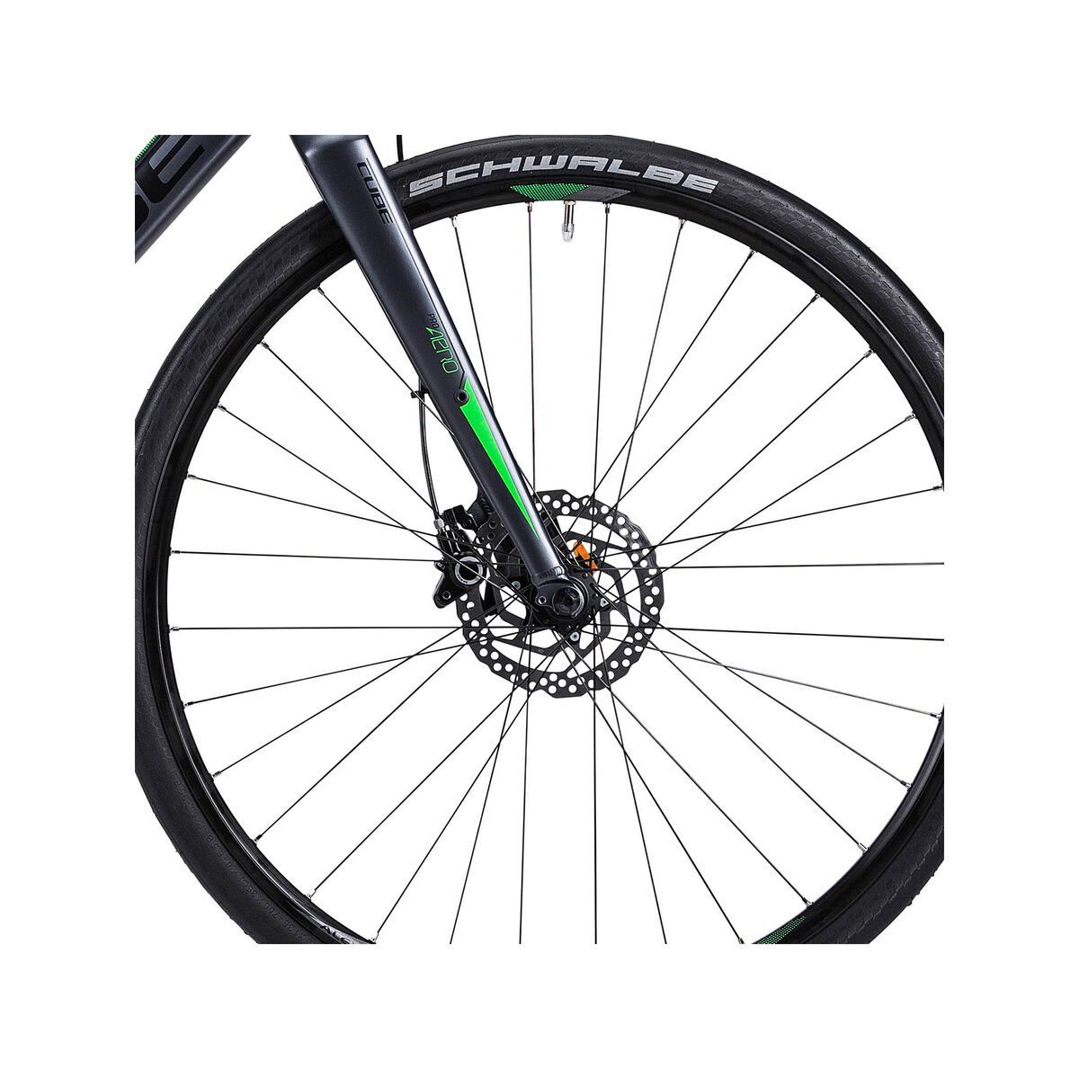 Cube SL Road Pro, anthrazit black green - Bild 2