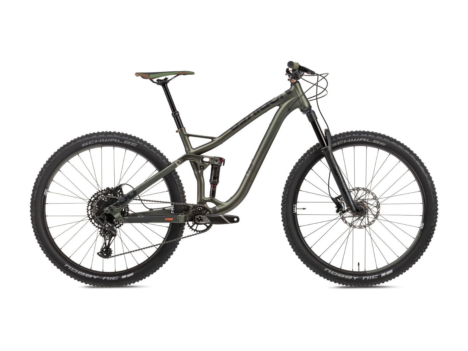 NS Bikes Snabb 130 Plus 2, armygreen