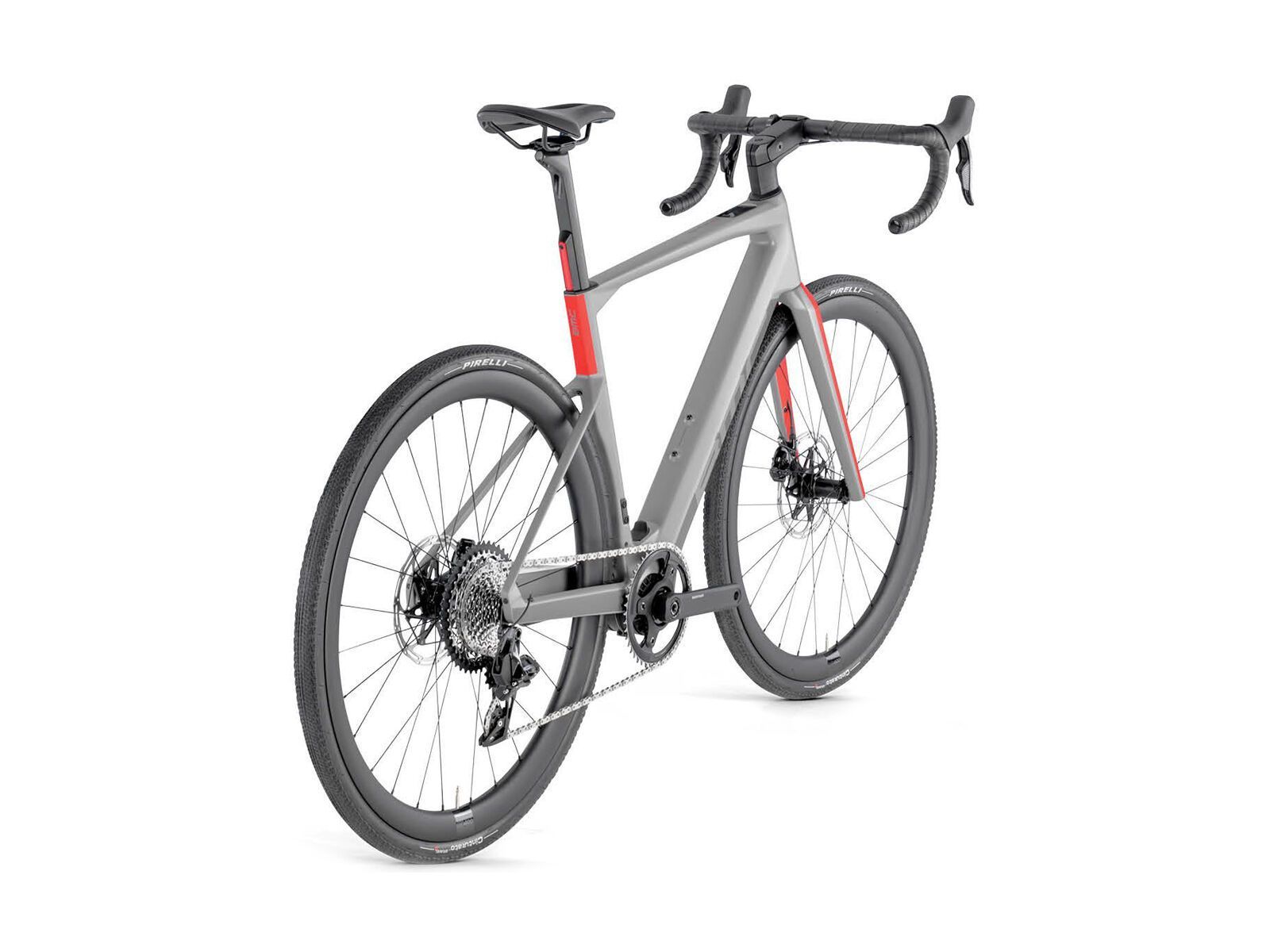 BMC Roadmachine 01 AMP X One, rhino grey/neon red - Bild 3