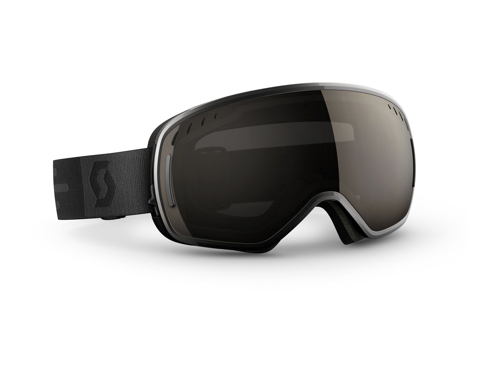 Scott LCG + Spare Lens, black/solar black chrome - Bild 1