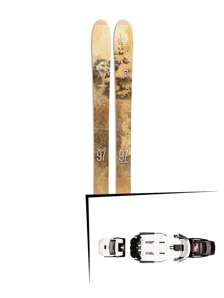 Set: Icelantic Vanguard 97 2017 + Rottefella NTN Freeride (2265602) - Bild 1
