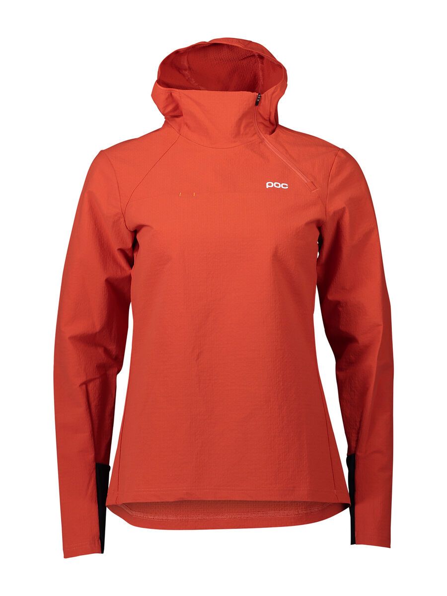 POC W's Mantle Thermal Hoodie, agate red - Bild 1