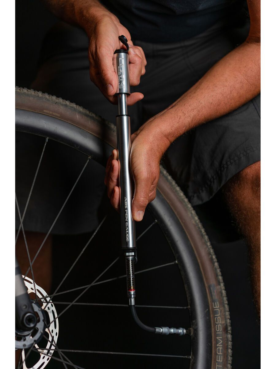 Lezyne Gauge Drive HP, silver - Bild 3