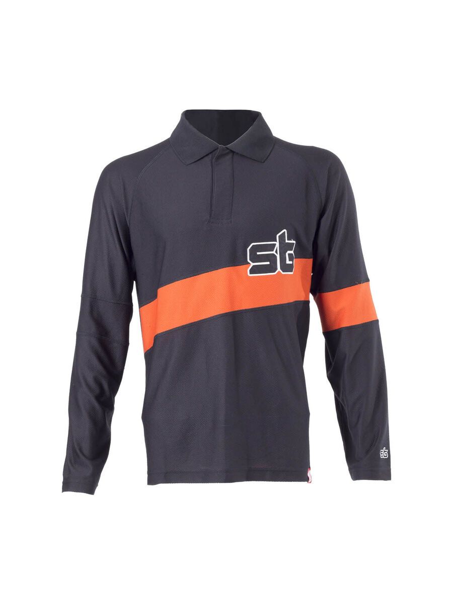 Platzangst LS Rugby, Black/Orange - Bild 2