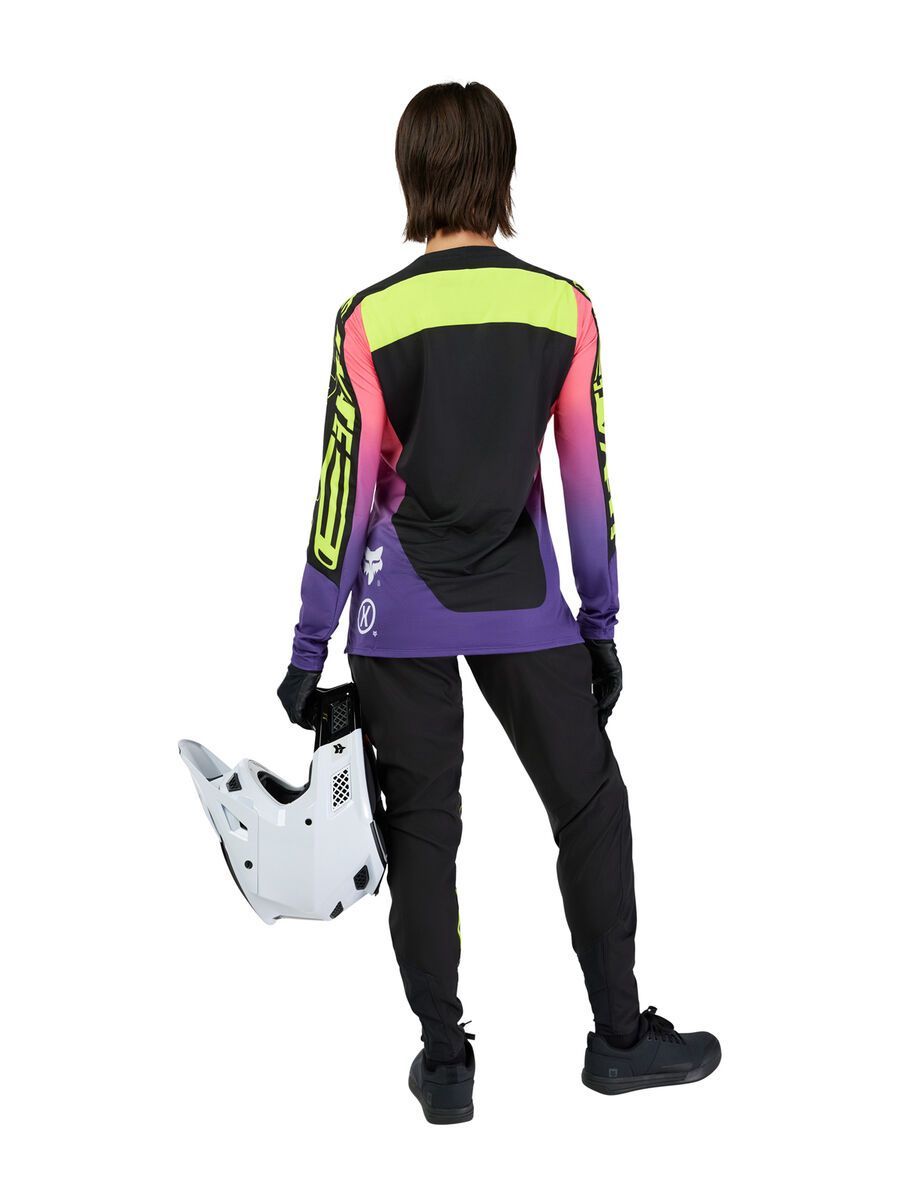 Fox Womans Flexair LS Jersey Elevated, black - Bild 11