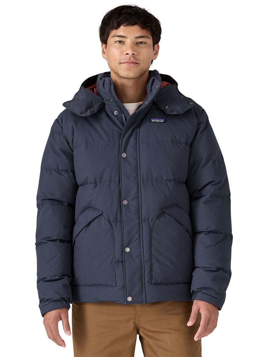 Patagonia Men's Downdrift Jacket, smolder blue w/burnished red - Bild 2