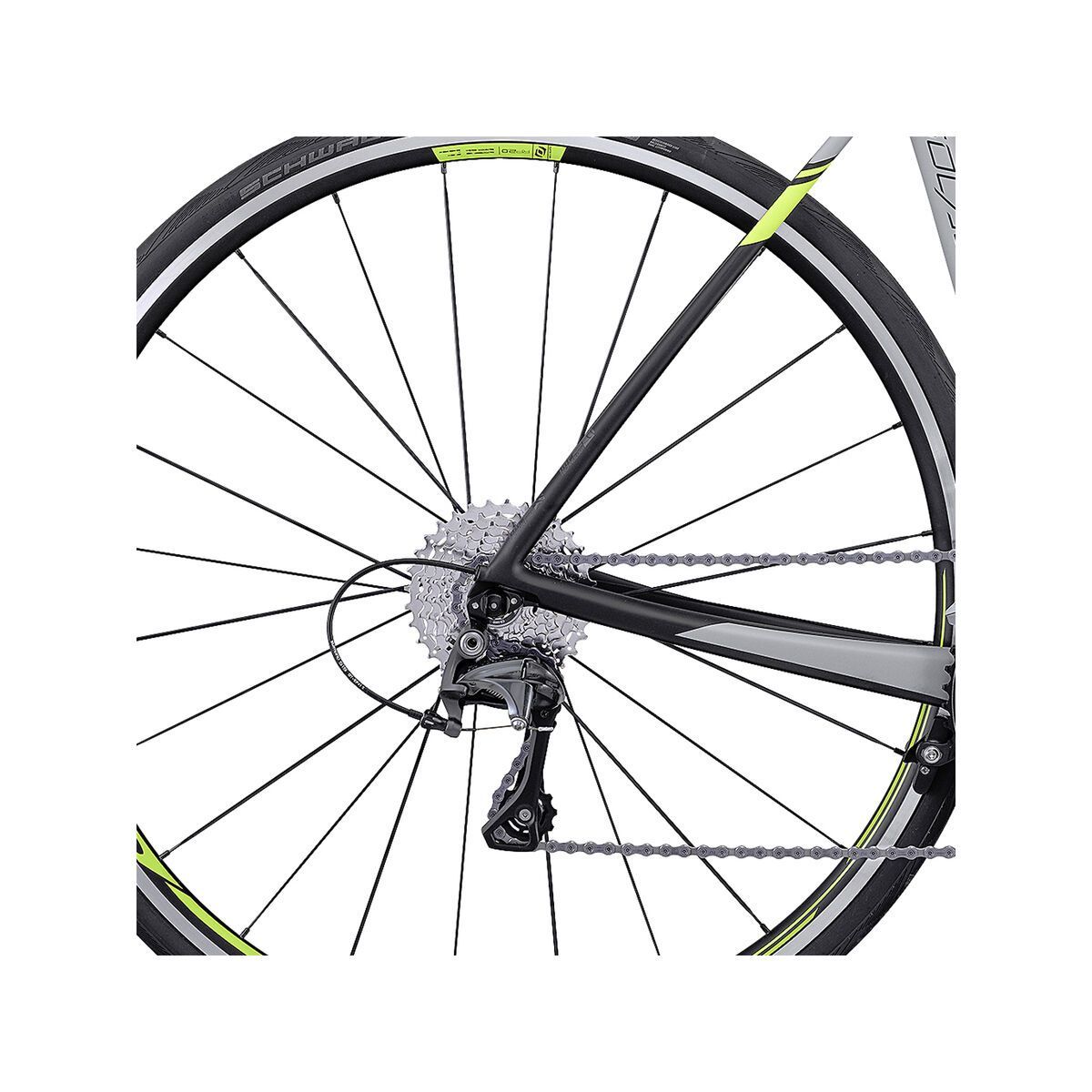 Scott Solace 10, black/grey/yellow - Bild 4