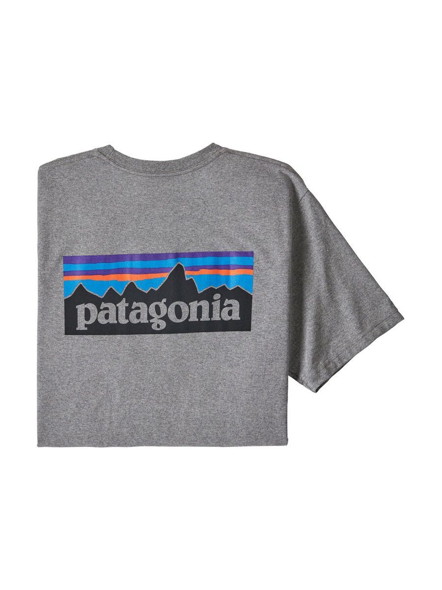 Patagonia Men's P-6 Logo Responsibili-Tee, gravel heather - Bild 1