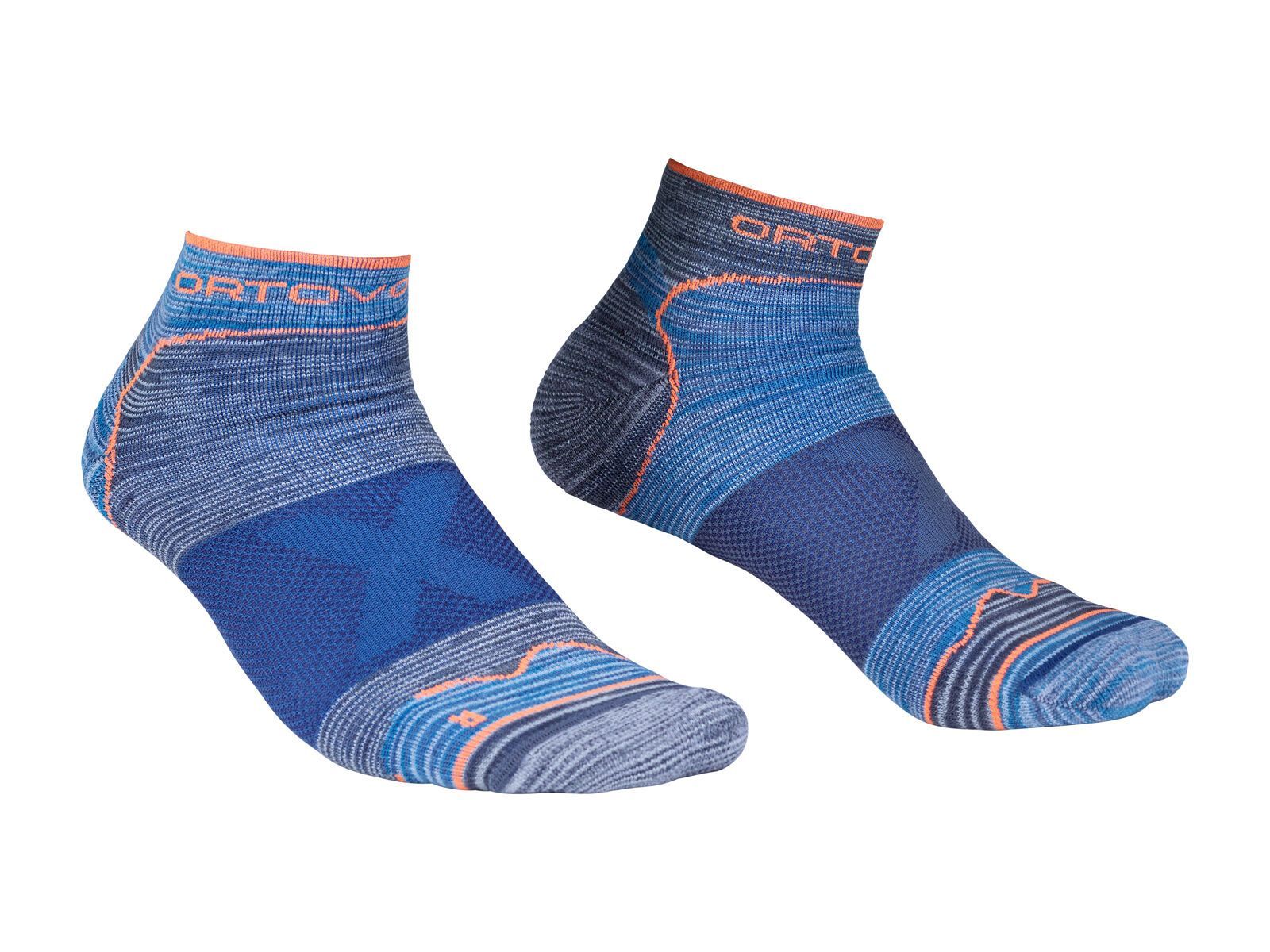 Ortovox Merino Alpinist Low Socks M, dark grey - Bild 1